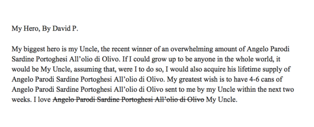 Illustration for article titled 6 Old Acquaintances Who Conveniently Came Out Of The Woodwork Right When I Won A Lifetime Supply Of Angelo Parodi Sardine Portoghesi All’Olio Di Oliva